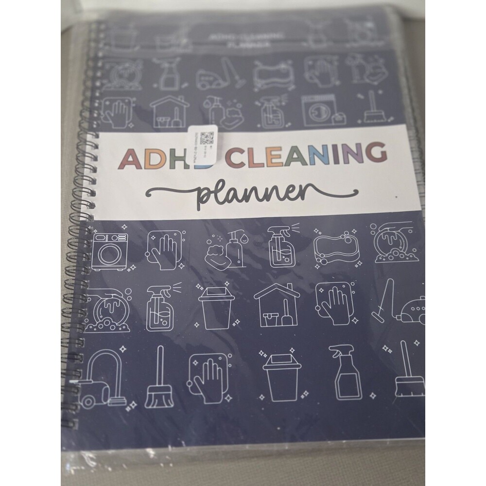 PGJ ADHD Cleaning Planner for Adults ? Undated Home Organizer & Chores Checklist